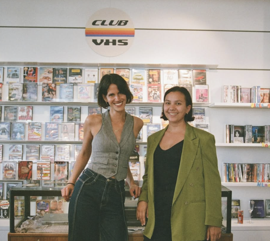 Eli en Ismay, oprichters van Club VHS