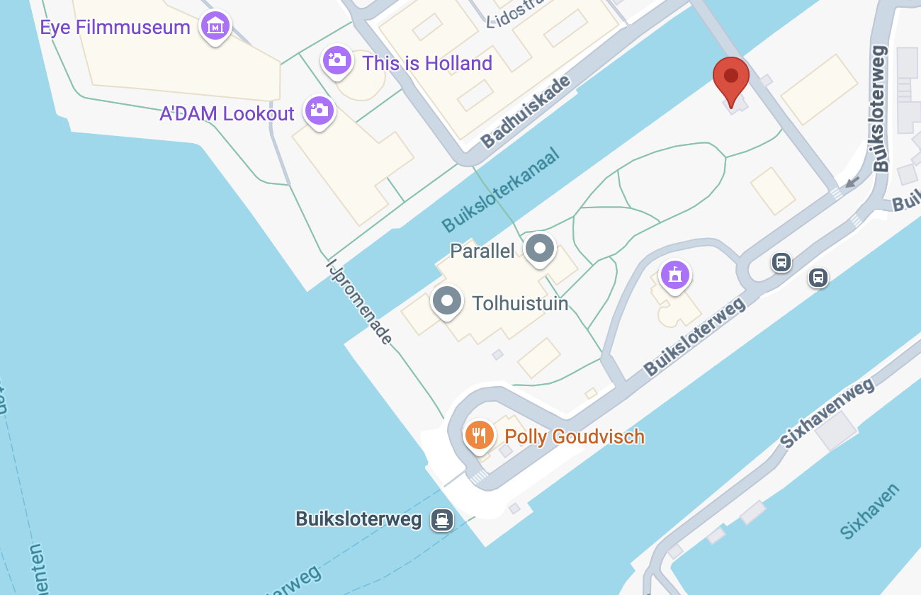 Kaart van de locatie - Tolhuisweg 7, Amsterdam